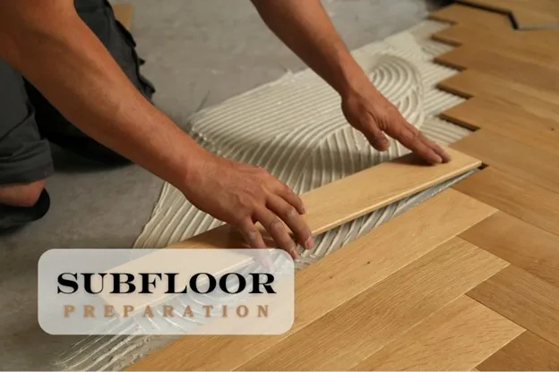 Subfloor preparation at Floor Coverings International